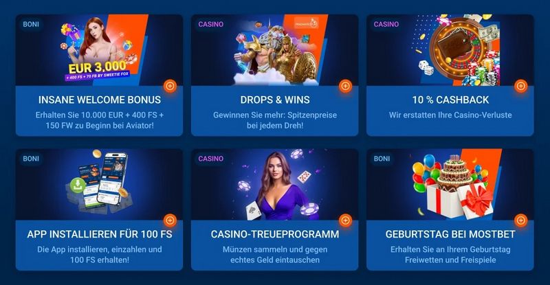 Mostbet Kazino Oyunları və Təchizatçıları