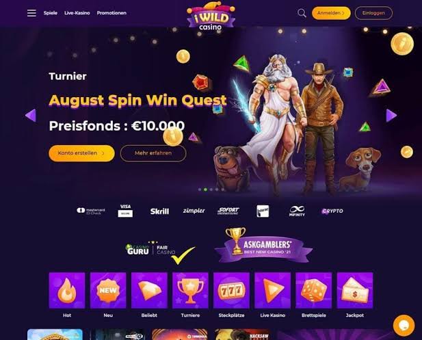 Recensione del casinò iWild
