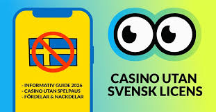 Online Casino Utan Svensk Licens - Fördelar och Nackdelar